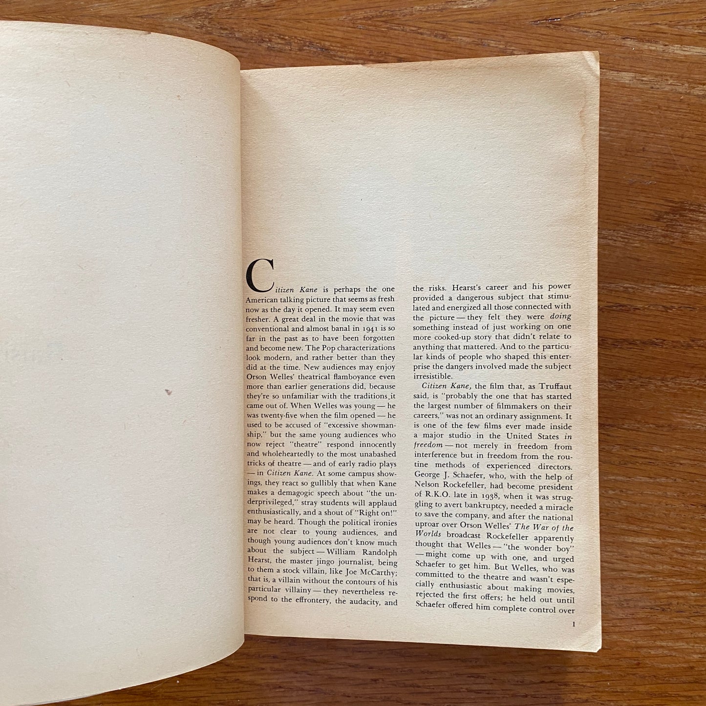The Citizen Kain Book - Pauline Kael