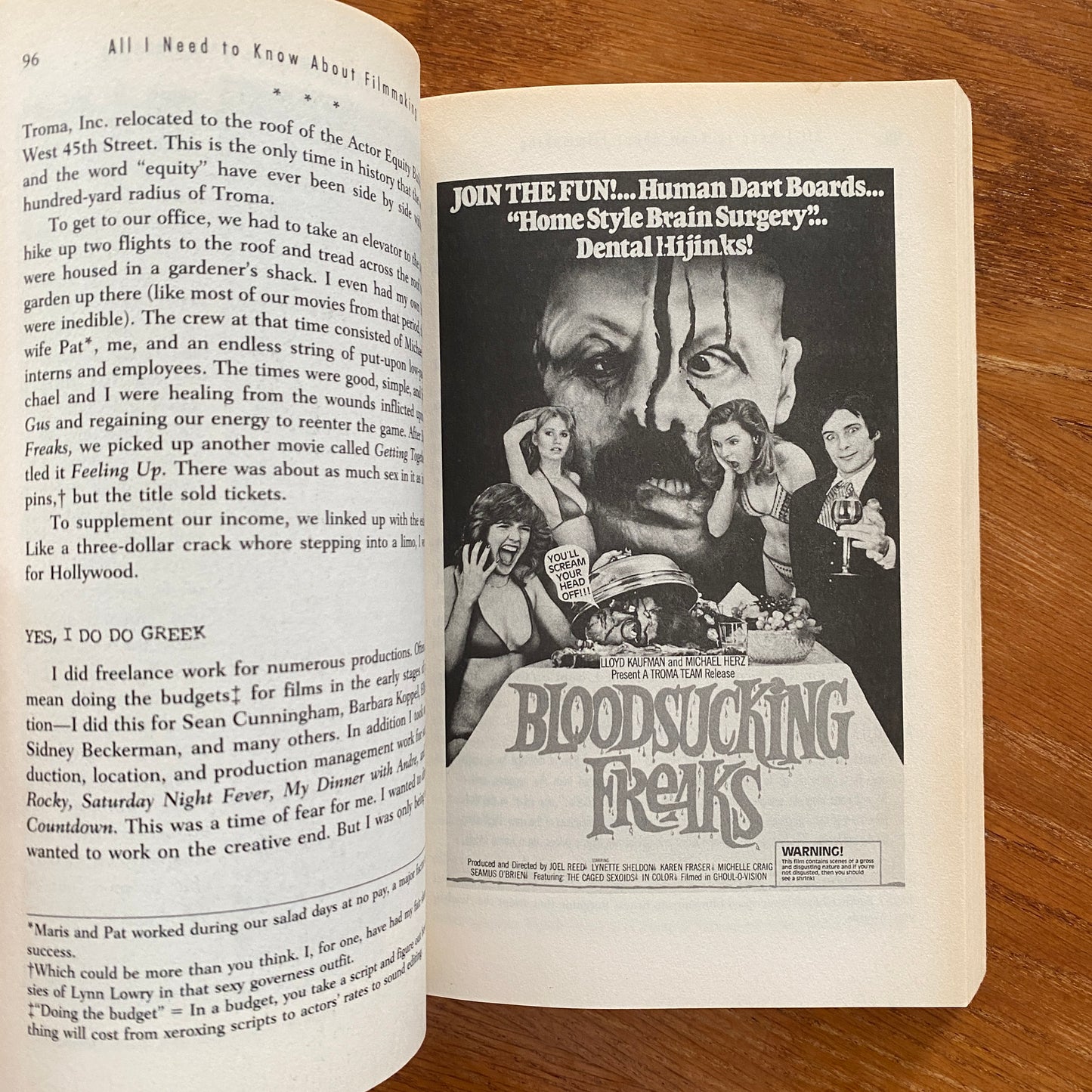 All I Need To Know About Filmmaking I Learned From Toxic Avenger - LLyod Kaufman & James Gunn
