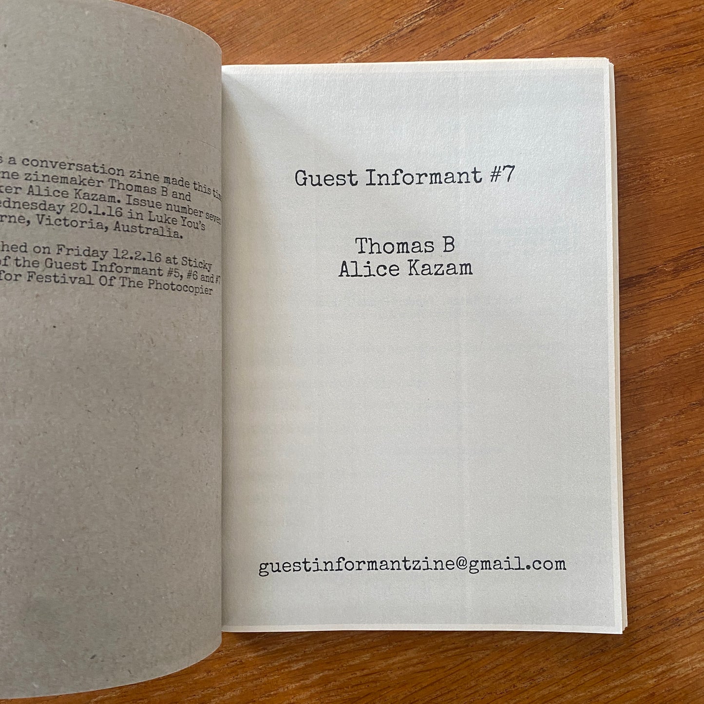 Guest Informant #7