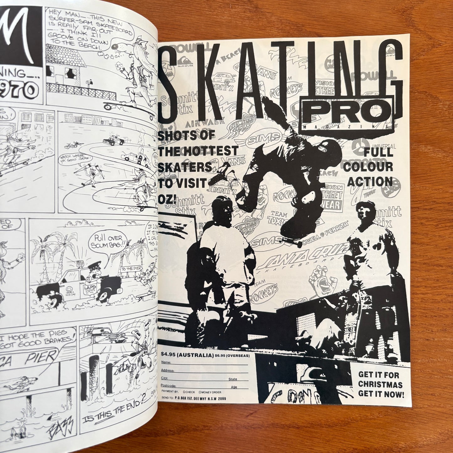 Skateboard Australia Magazine V1N11
