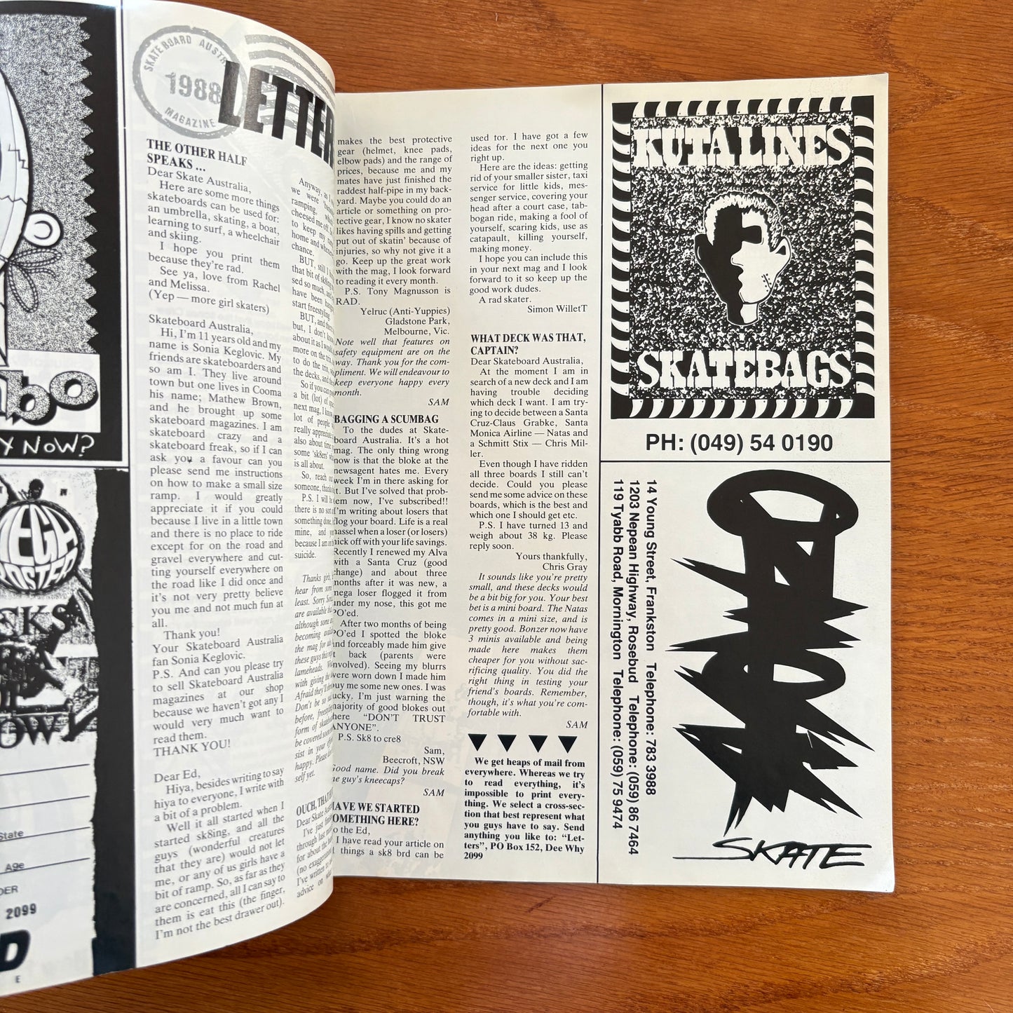 Skateboard Australia Magazine V1N11