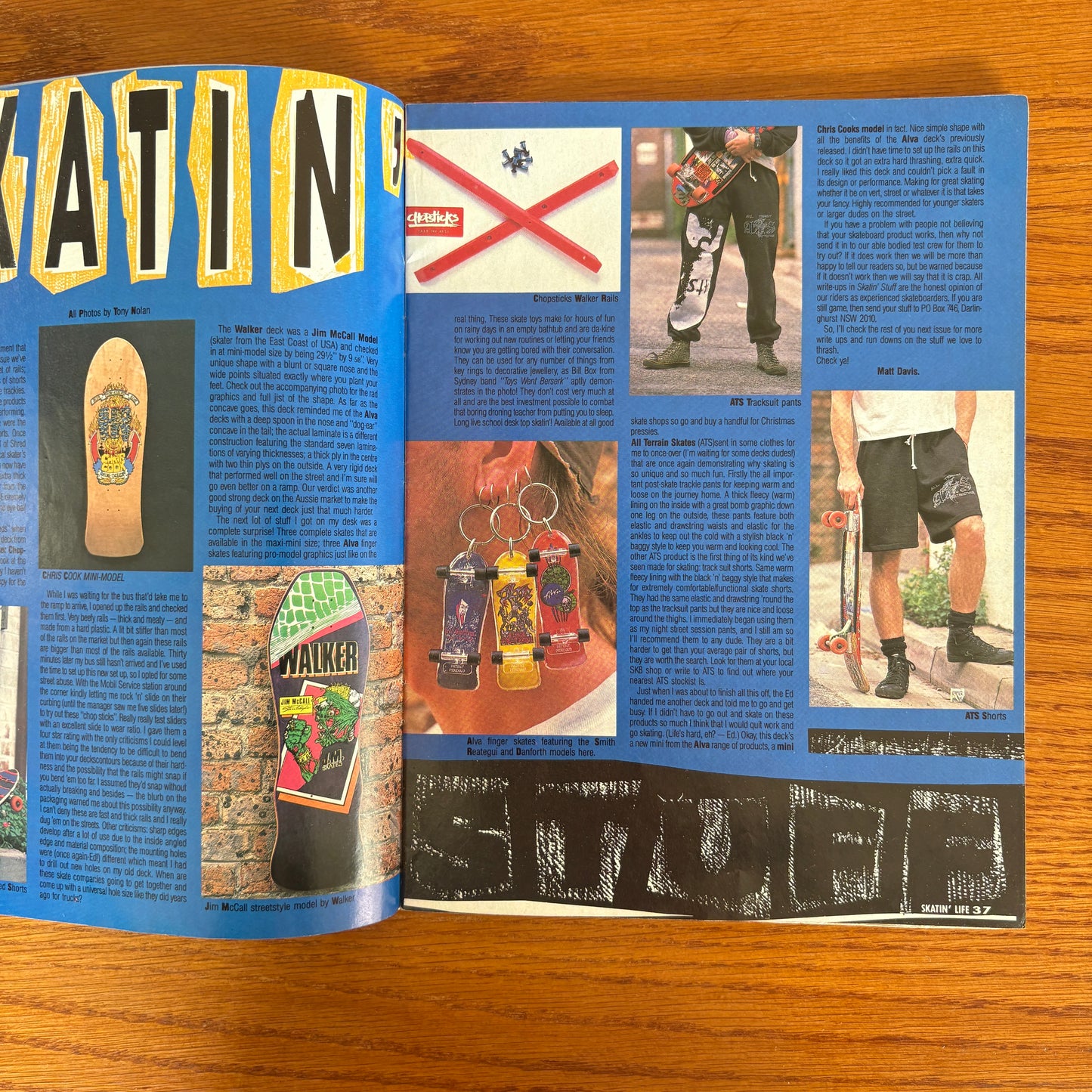 Skatin' Life Nov 1988