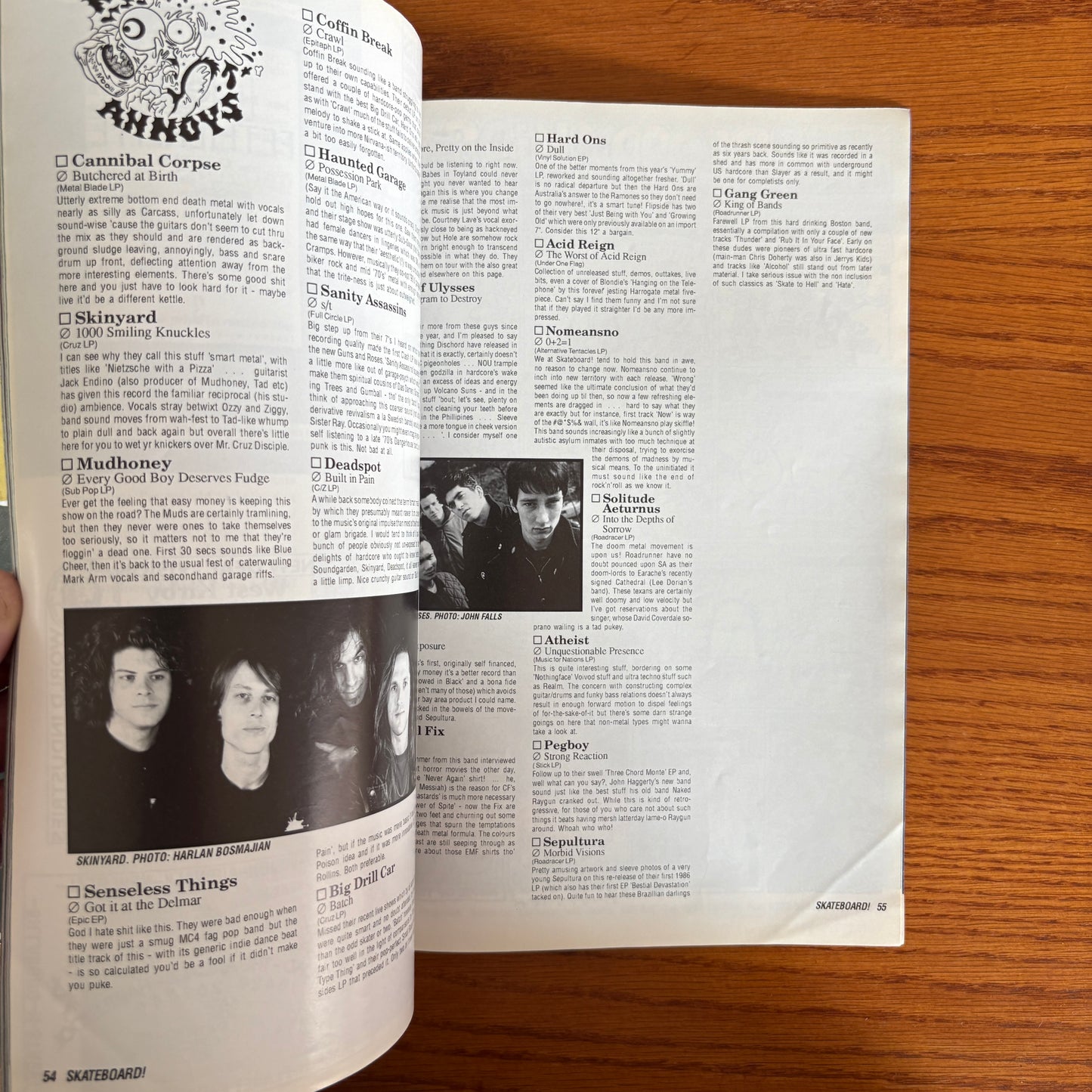 Skateboard! December 1991