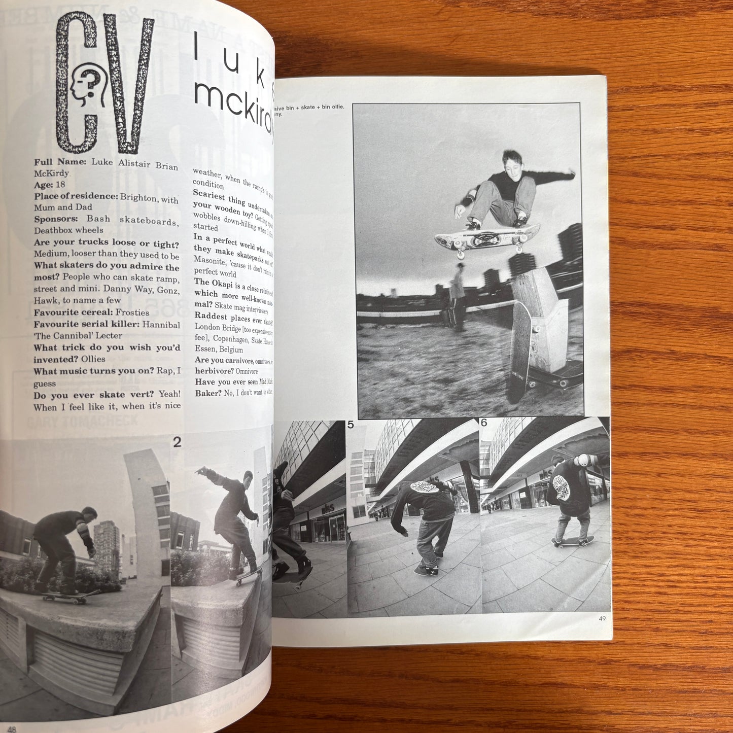 Skateboard! December 1991