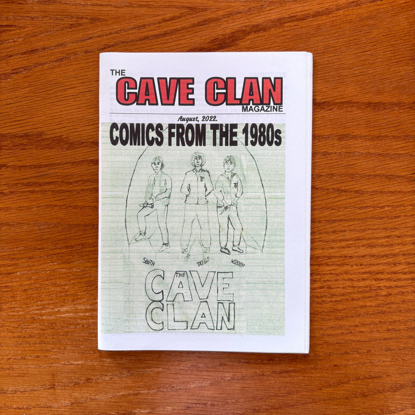 Il Draino - Cave Clan - Comics From The 1980's