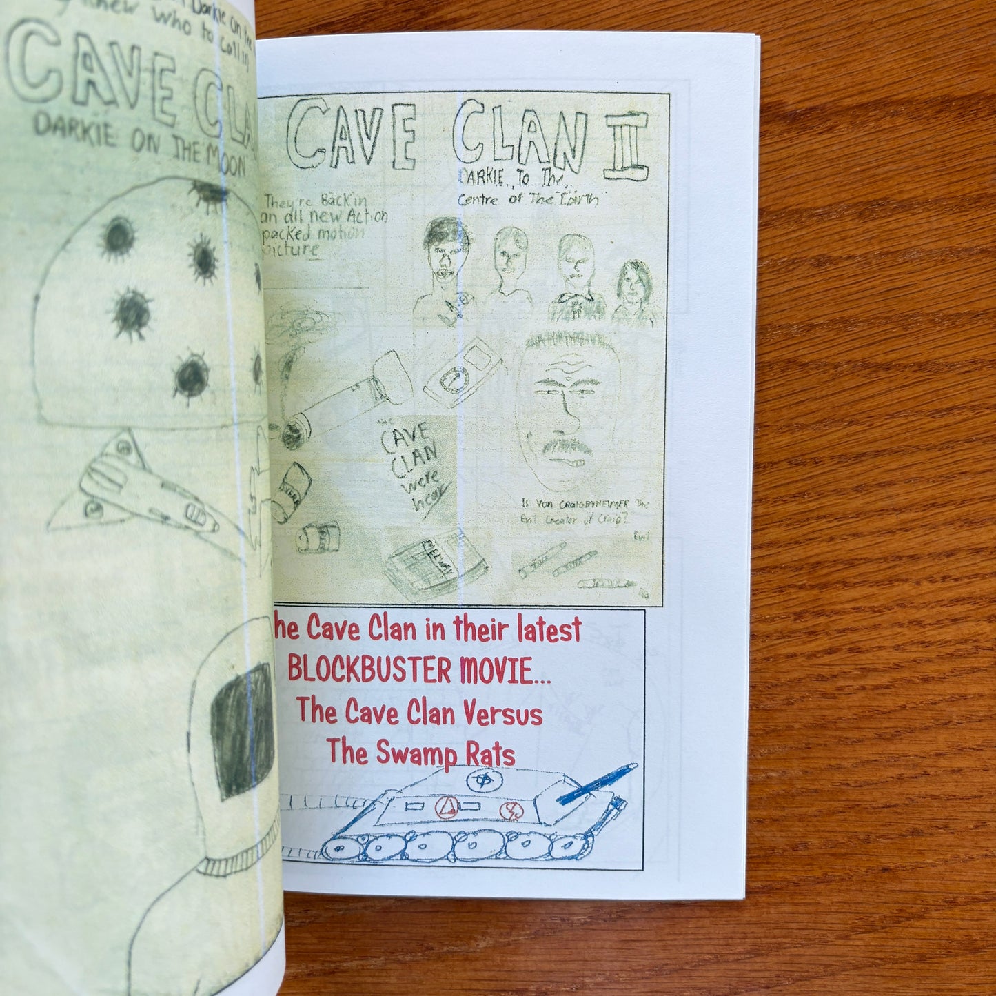 Il Draino - Cave Clan - Comics From The 1980's