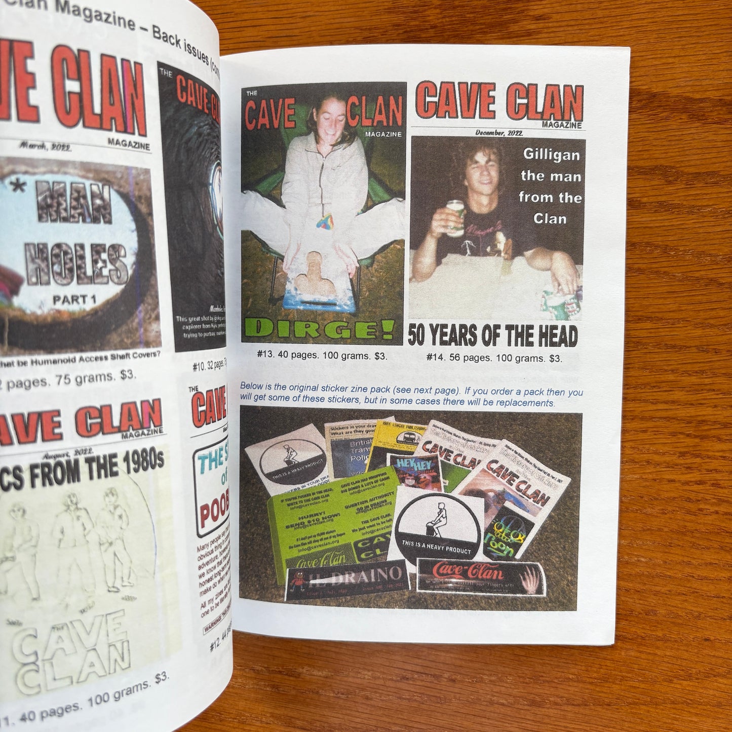 Il Draino - Cave Clan - The History Of Stickers in The Cave Clan