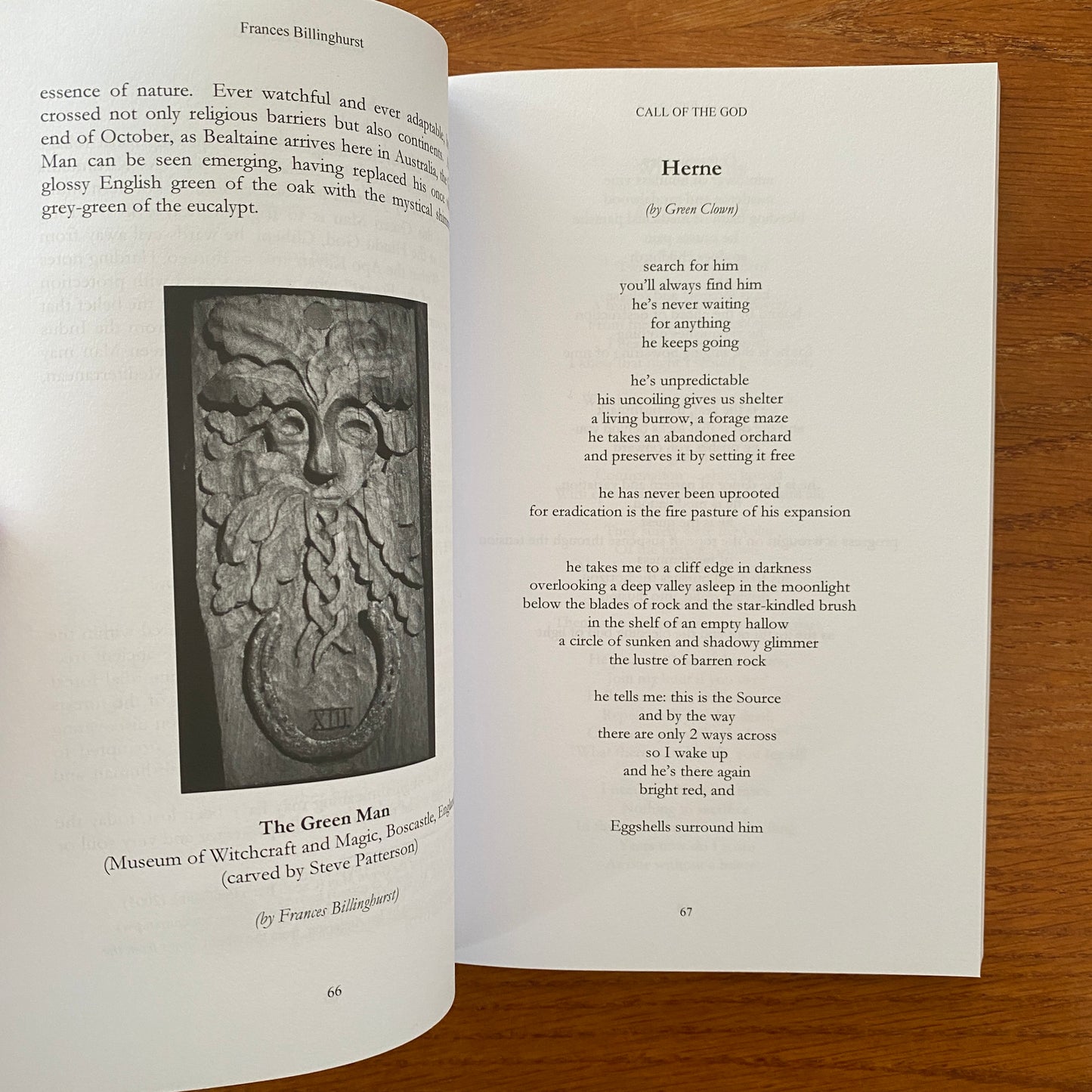 Call Of The God: An Anthology Exploring the Divine Masculine within Modern Paganism - Frances Billinghurst