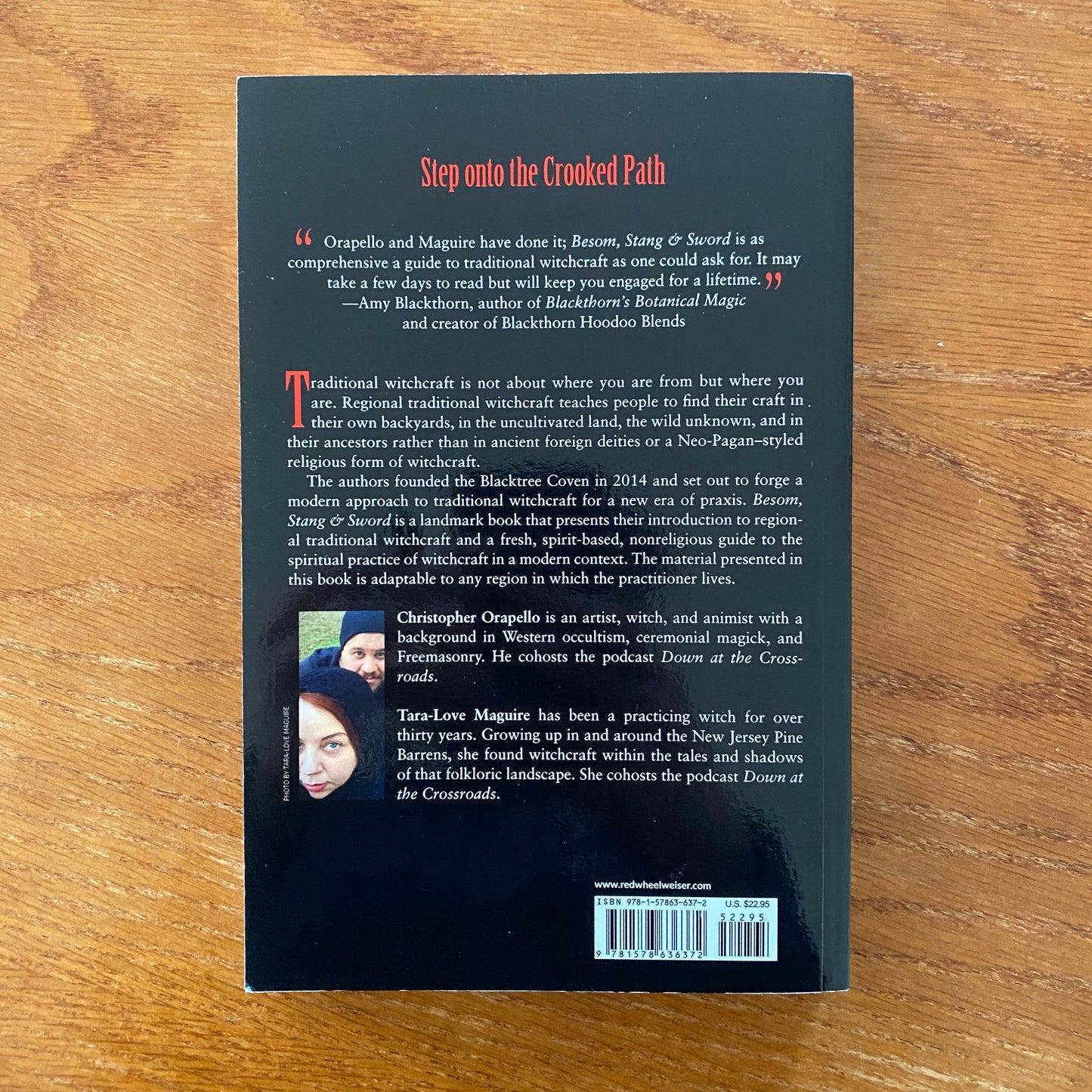 Besom, Stang & Sword: A Guide to Traditional Witchcraft, the Six-Fold Path & the Hidden Landscape - Christopher Orapello & Tara-Love Maguire