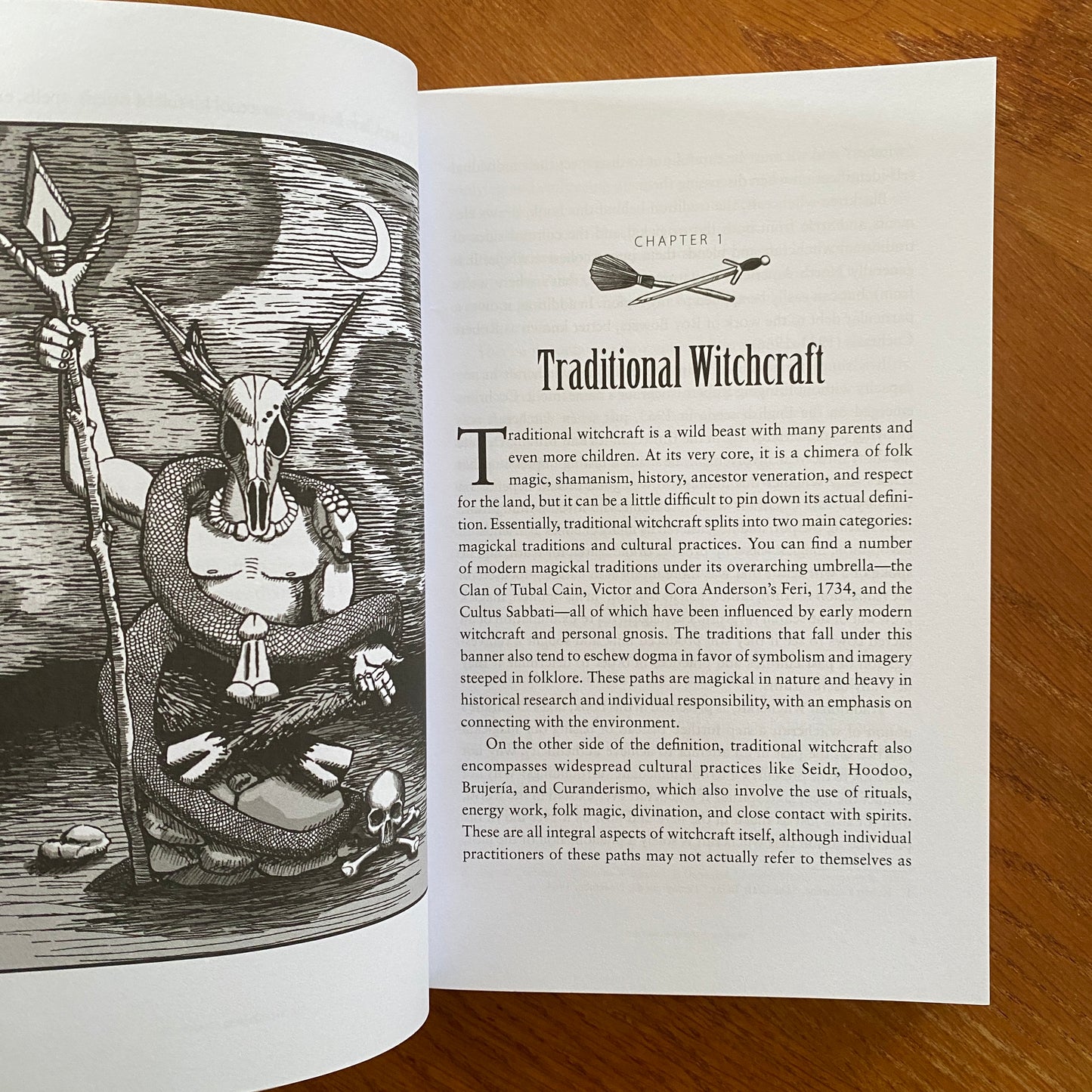 Besom, Stang & Sword: A Guide to Traditional Witchcraft, the Six-Fold Path & the Hidden Landscape - Christopher Orapello & Tara-Love Maguire