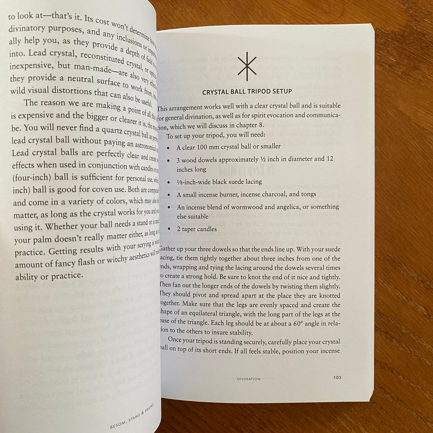 Besom, Stang & Sword: A Guide to Traditional Witchcraft, the Six-Fold Path & the Hidden Landscape - Christopher Orapello & Tara-Love Maguire
