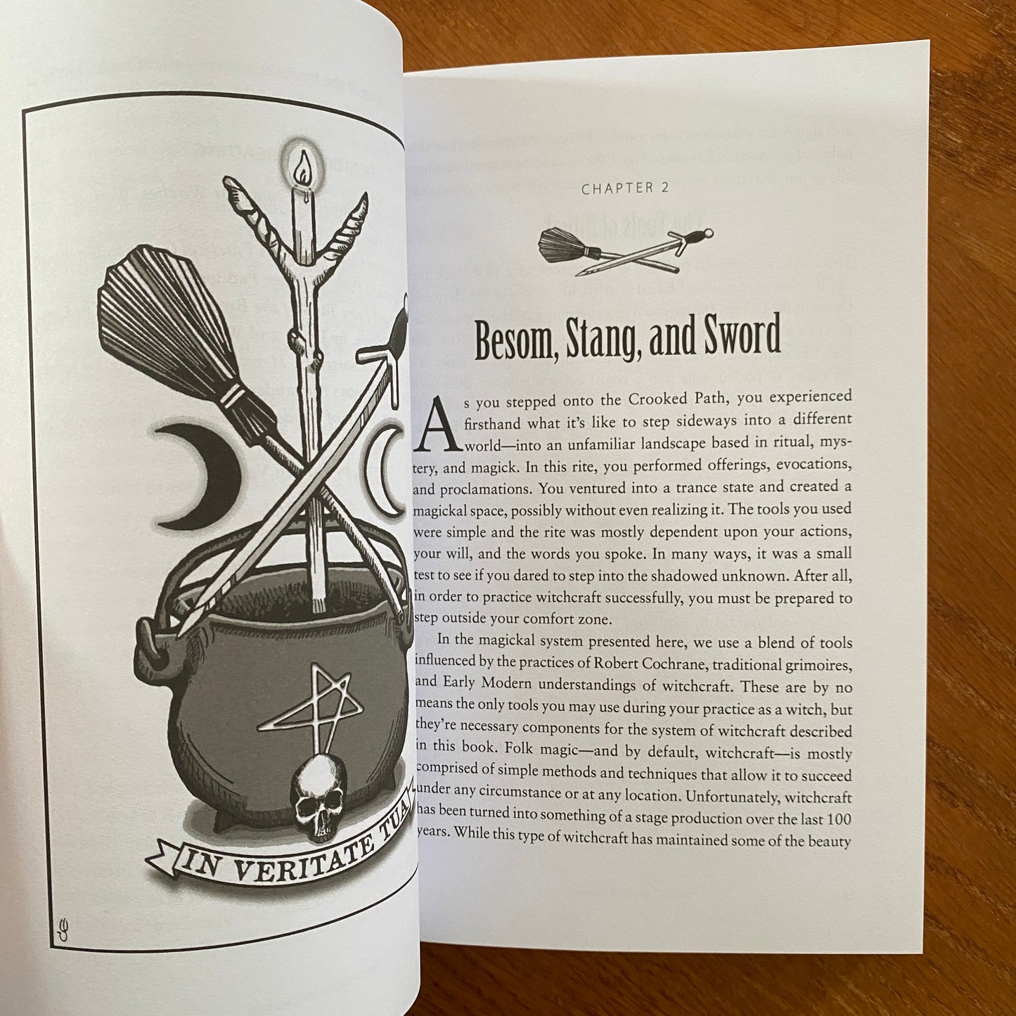Besom, Stang & Sword: A Guide to Traditional Witchcraft, the Six-Fold Path & the Hidden Landscape - Christopher Orapello & Tara-Love Maguire