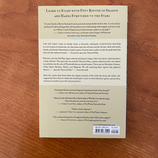 Grimoire of The Thorn-Blooded Witch - Raven Grimassi