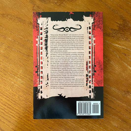 Draconian Ritual Book Paperback - Asenath Mason