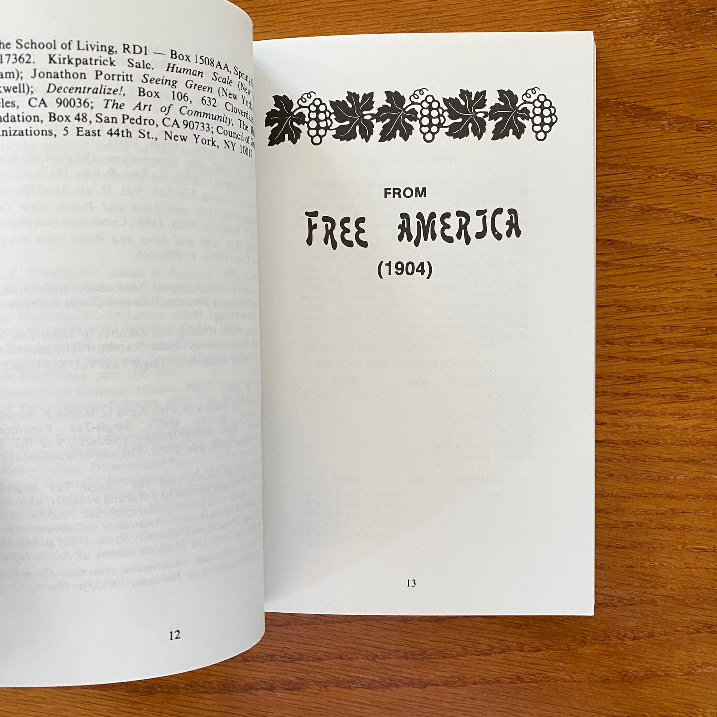 Free America - Bolton Hall