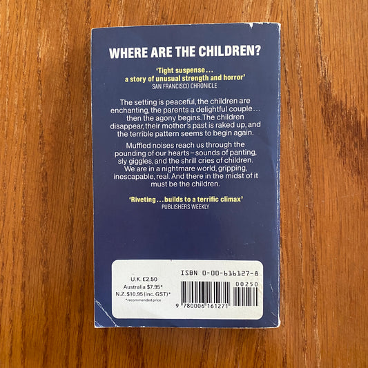 Where Are The Children? - Mary Higgins Clark