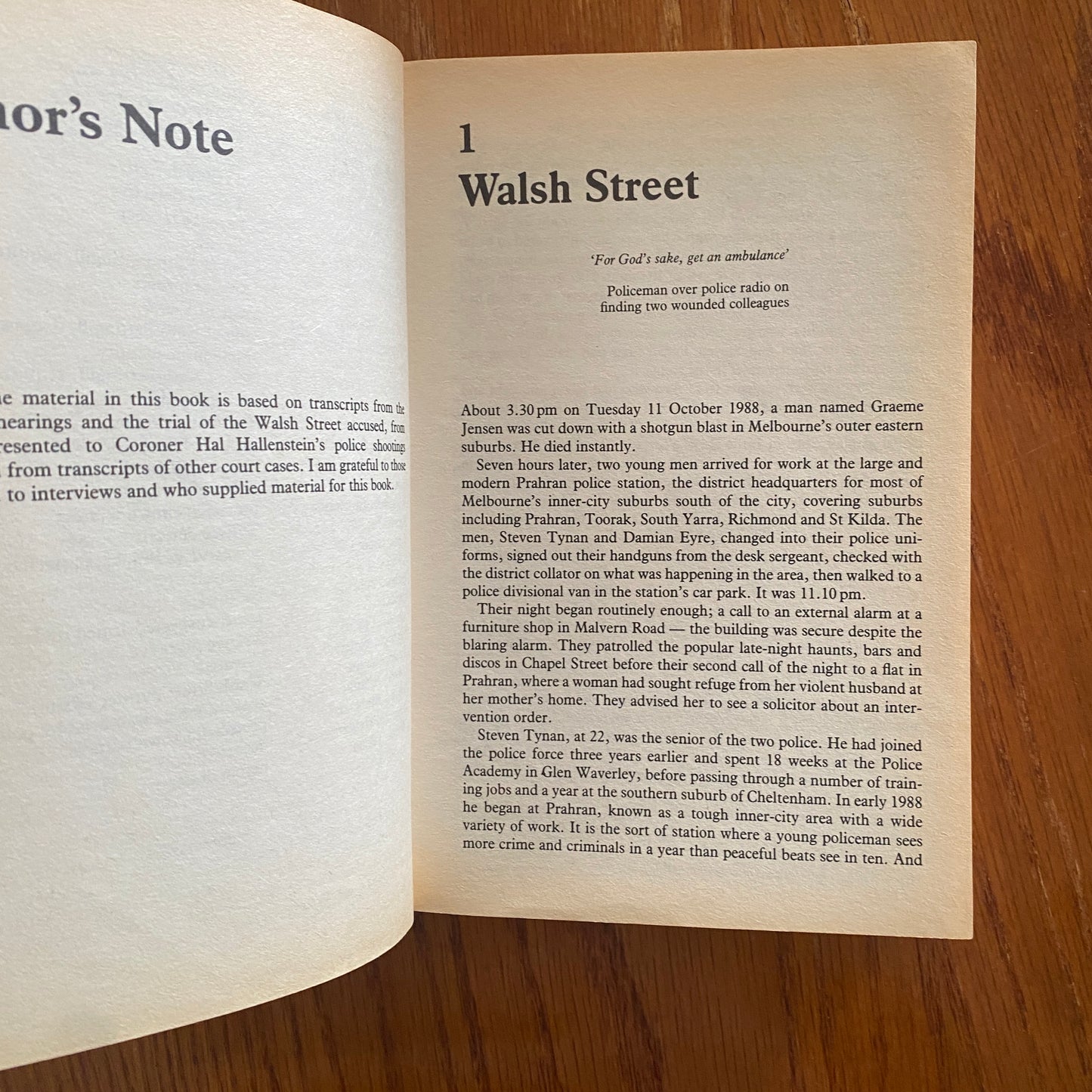 Walsh Street - Tom Noble