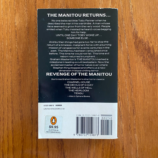 Graham Masterton - Revenge Of The Manitou