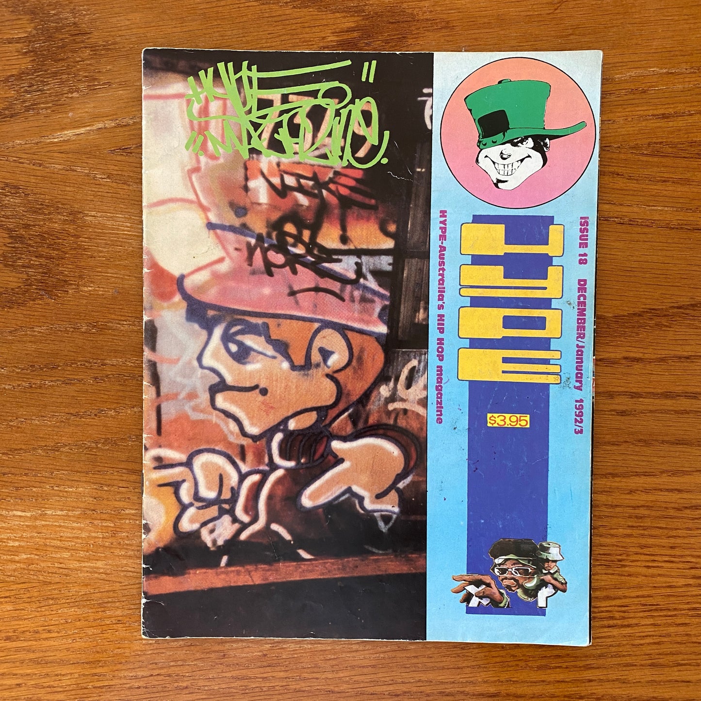 HYPE magazine 18 Australian Graffiti Magazine