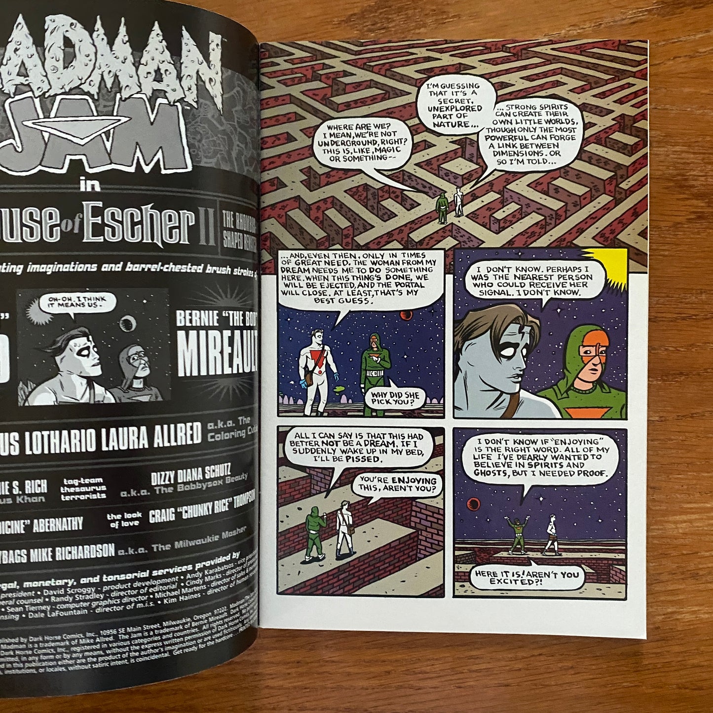 Madman Jam 2 - Mike Allread & Bernie Mireault