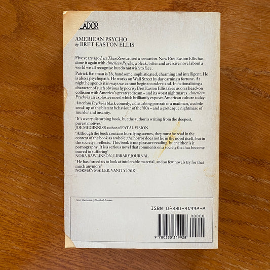 Bret Easton Ellis - American Psycho