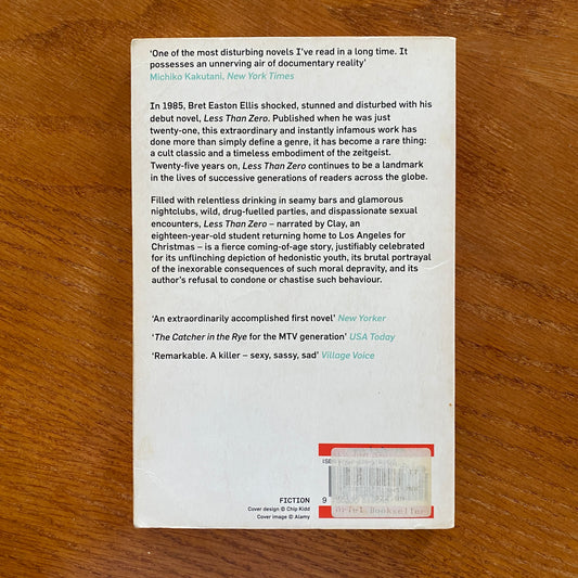 Bret Easton Ellis - Less Than Zero