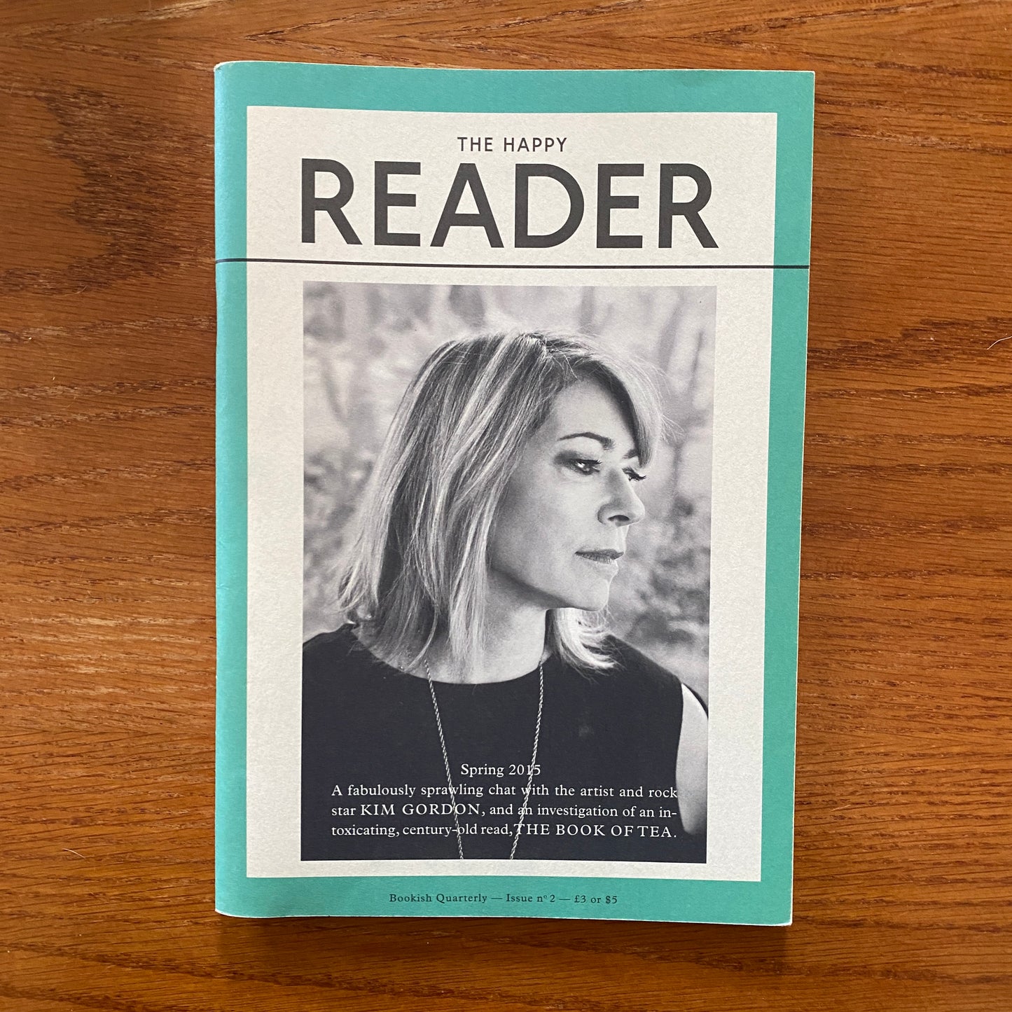the happy reader magazine - kim gordon
