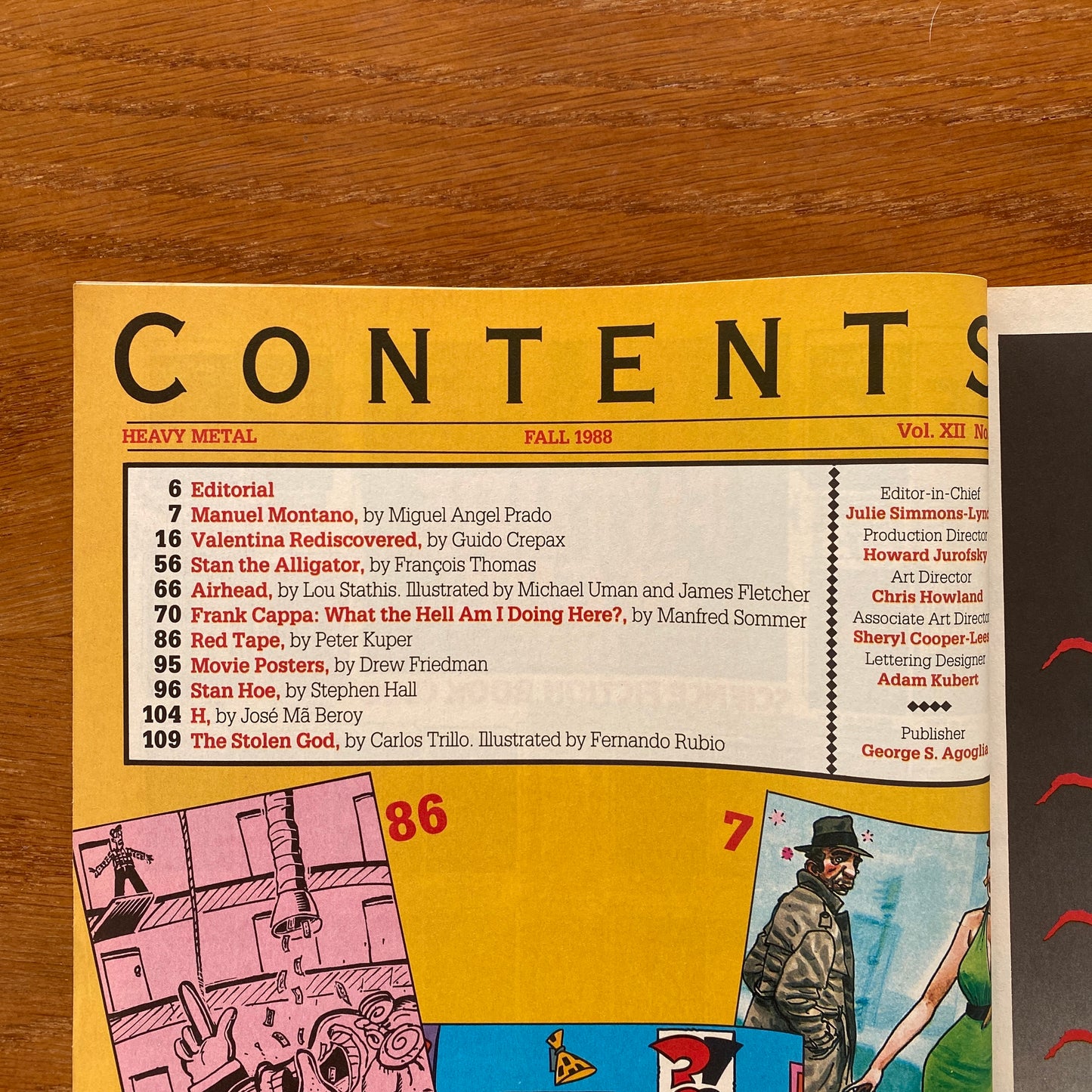 V12.3 Heavy Metal - Fall 1988
