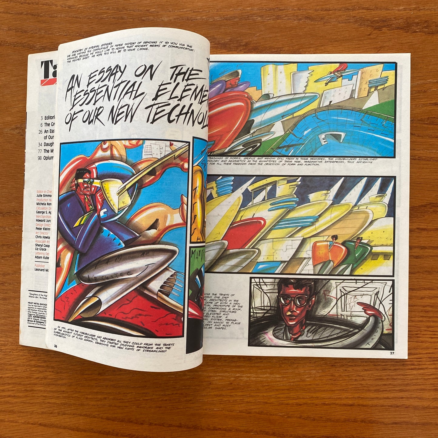 V9.10 Heavy Metal - Winter 1986