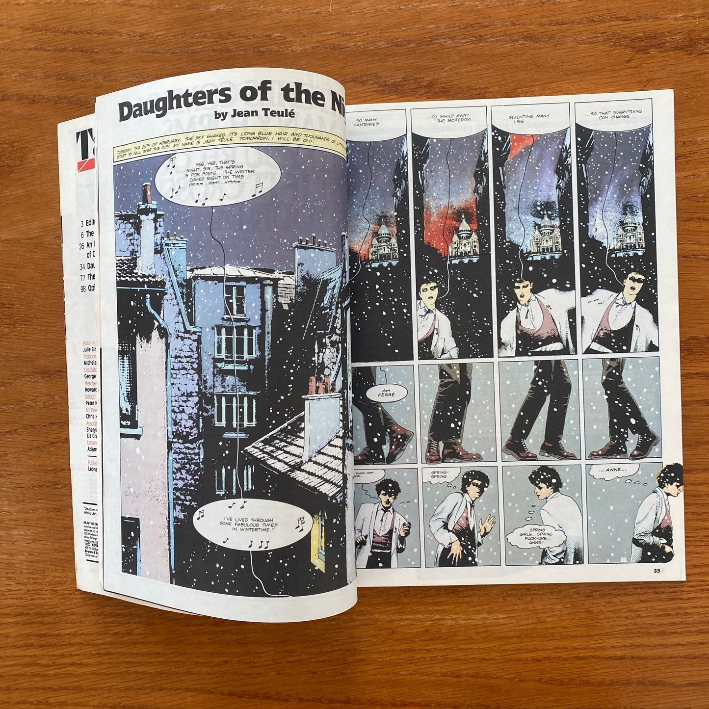 V9.10 Heavy Metal - Winter 1986