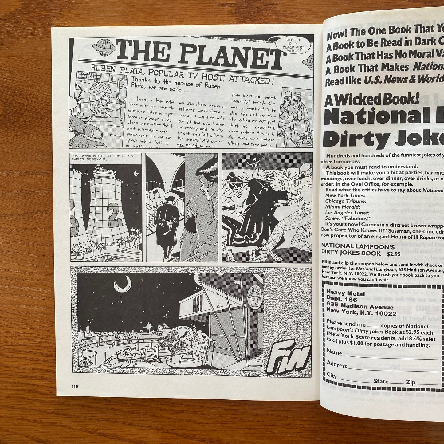 V9.10 Heavy Metal - Winter 1986