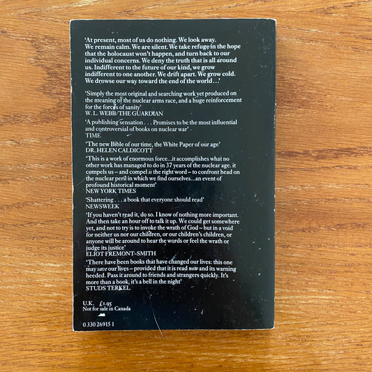 The Fate Of Earth - Jonathan Schell