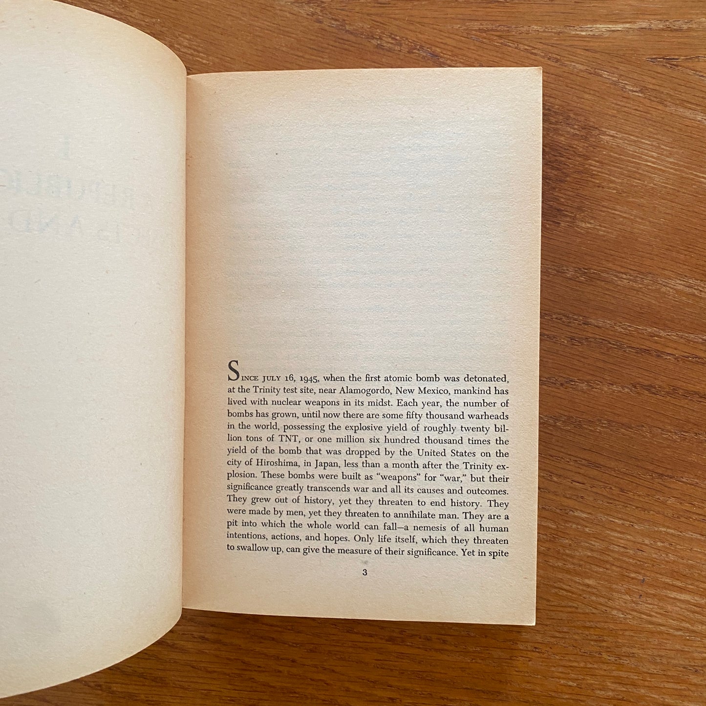 The Fate Of Earth - Jonathan Schell