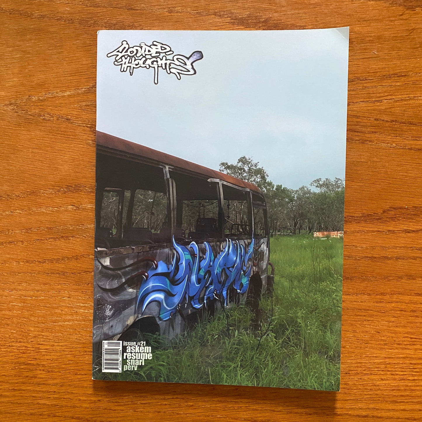 Clouded Thoughts Australian Graffiti Magazine
