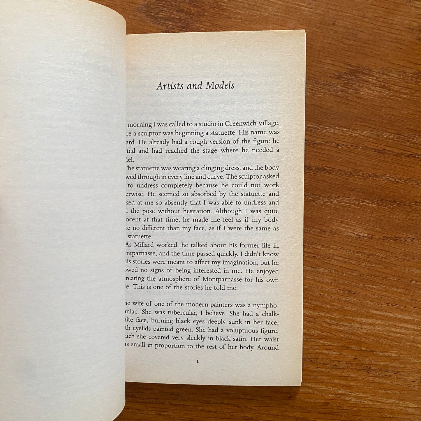 Anais Nin - Artists And Models