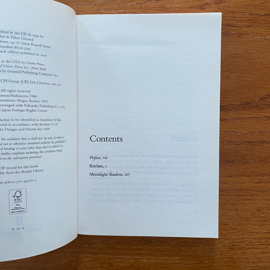 Banana Yoshimoto - Kitchen