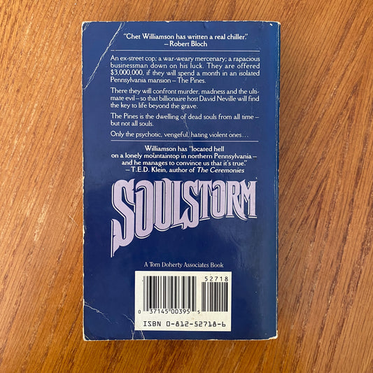 Soulstorm - Chet Williamson