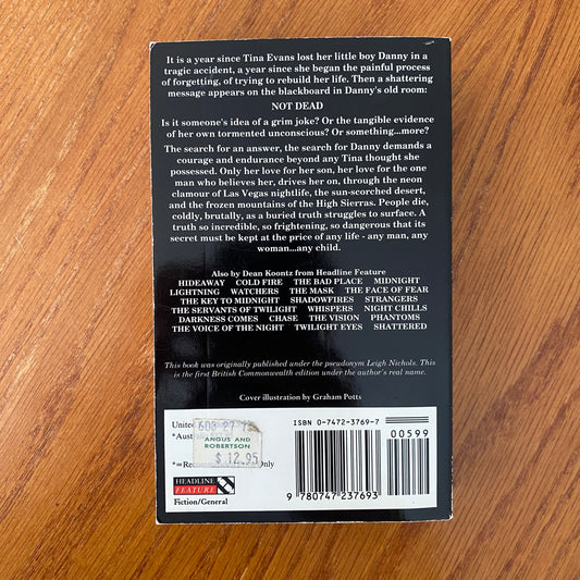 Dean Koontz - The Eyes Of Darkness