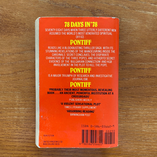 Pontiff - Gordon Thomas & Max Morgan-Whitts
