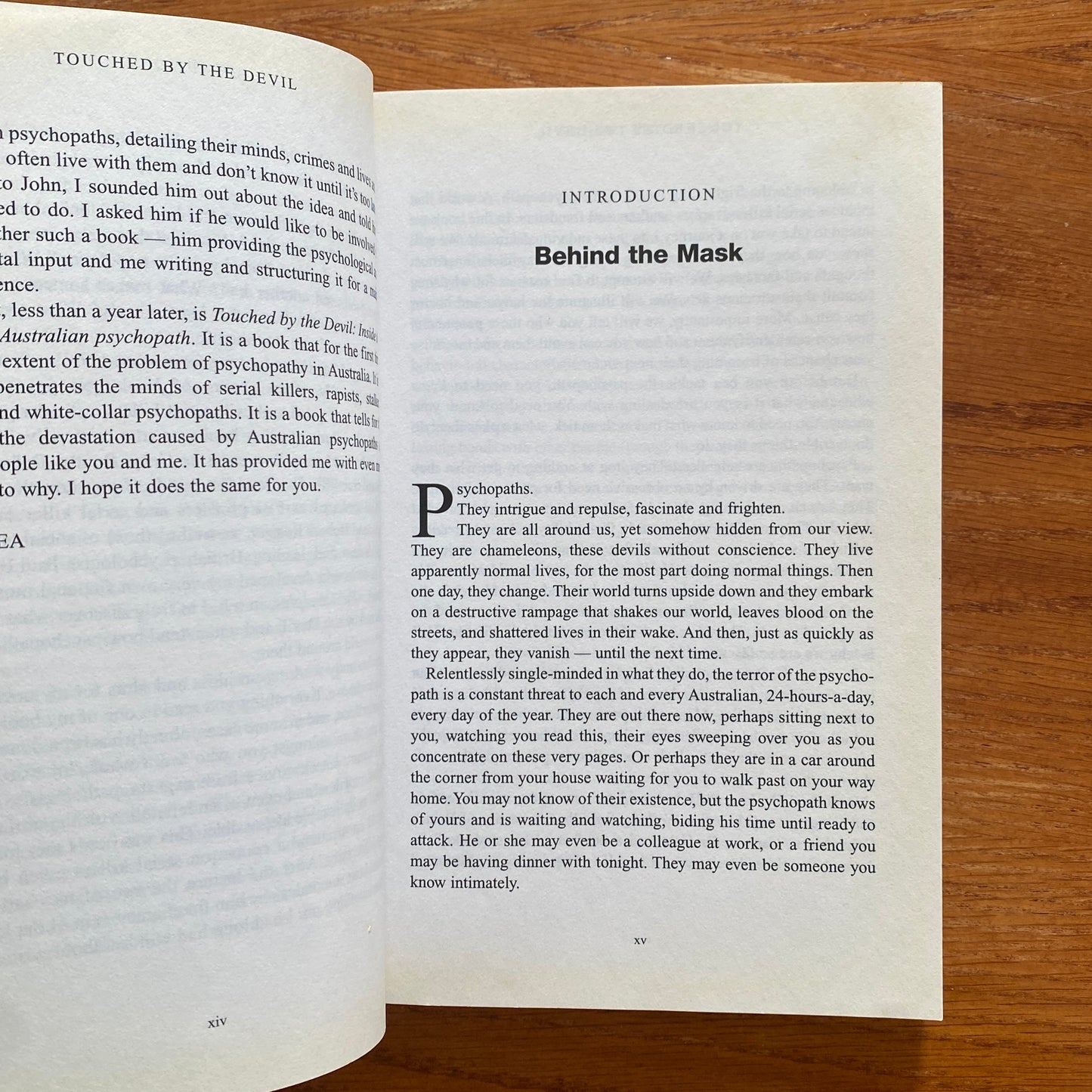 Touched By The Devil: Inside The Mind Of The Australian Psychopath -  Andy Shea & John Clarke