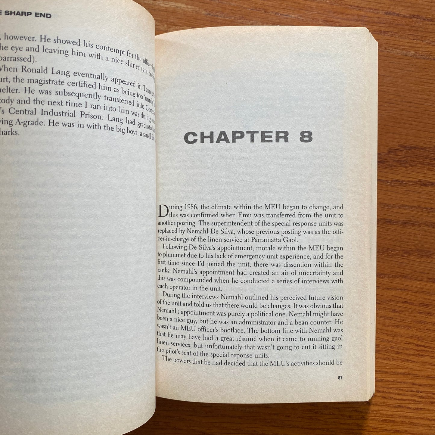 The Sharp End: Inside The High-Risk World Of Australia's Tactical Law Enforcers - William Dodson