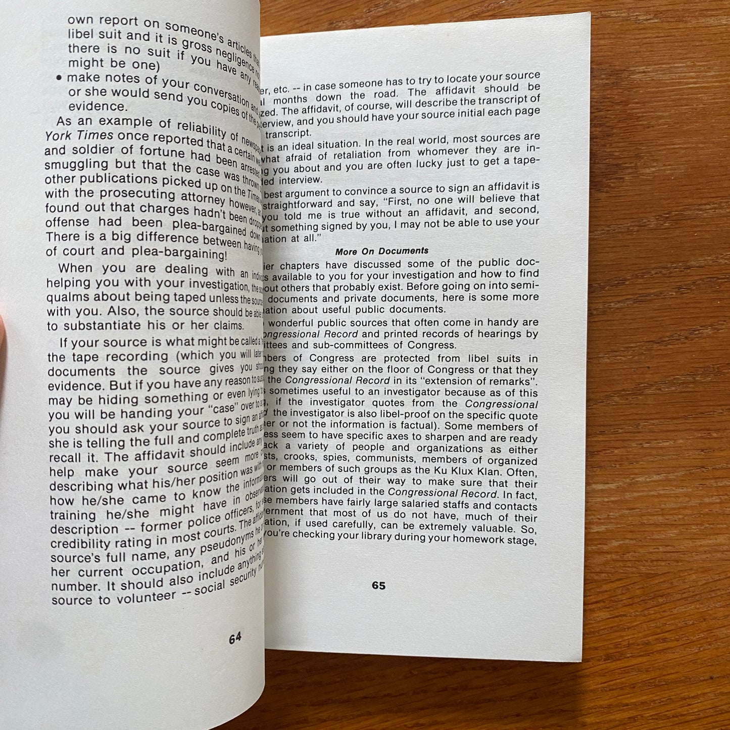 The Muckrakers Manual: How to Do Your Own Investigative Reporting - M. Harry