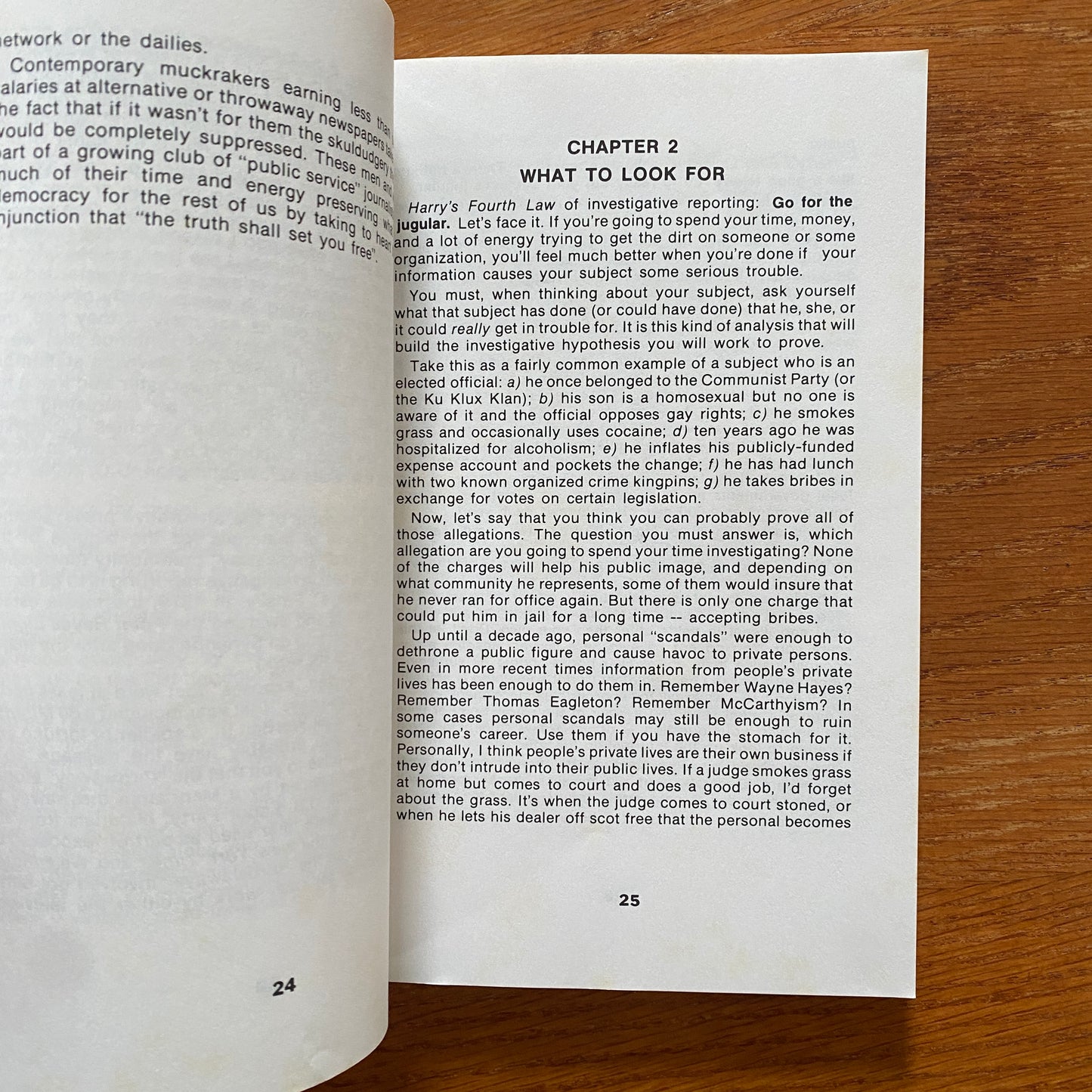 The Muckrakers Manual: How to Do Your Own Investigative Reporting - M. Harry