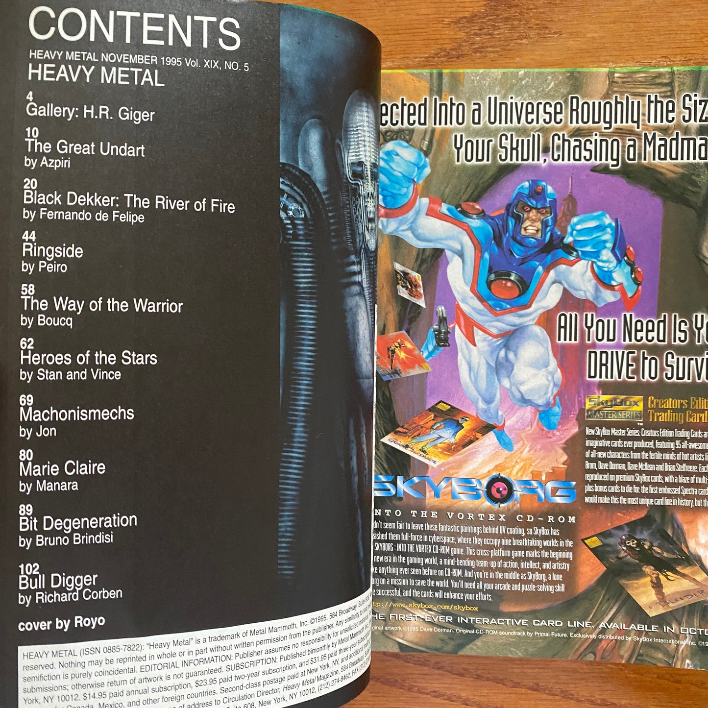 V19.5 Heavy Metal - Nov 1995