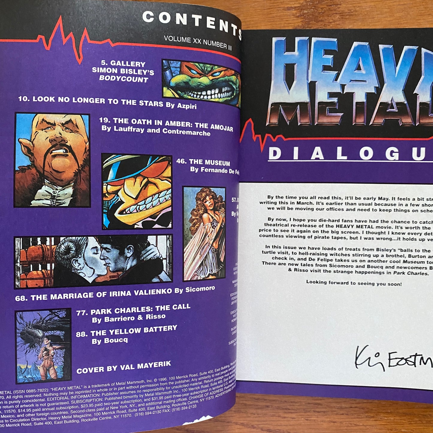 V20.6 heavy Metal Jul 1996