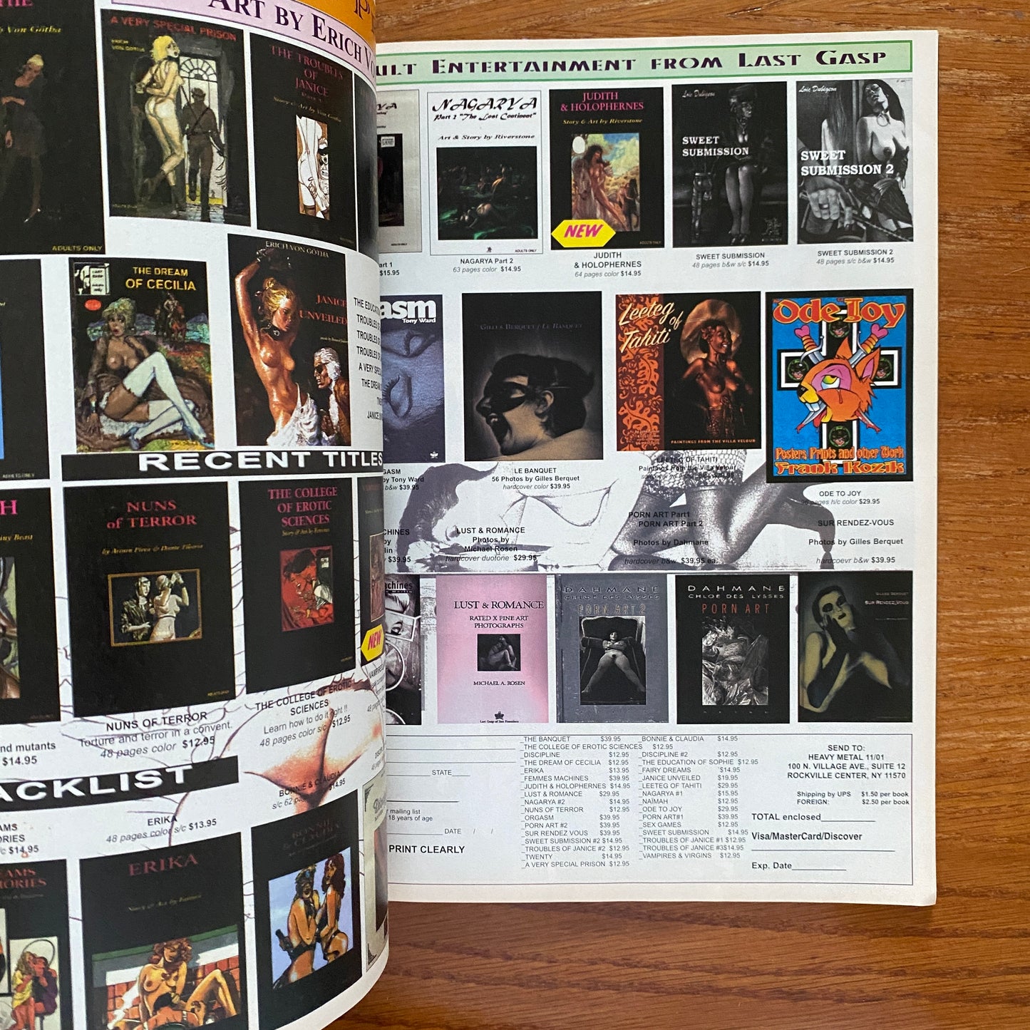 V25.5 Heavy Metal - Nov 2001