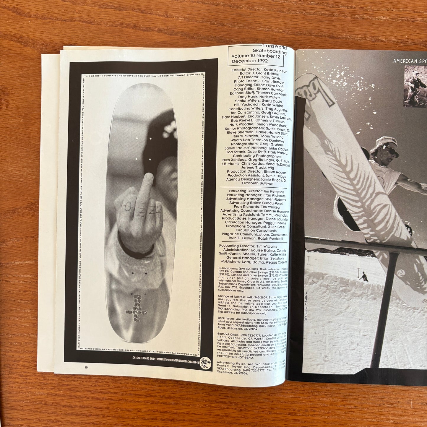 Transworld Dec 1992