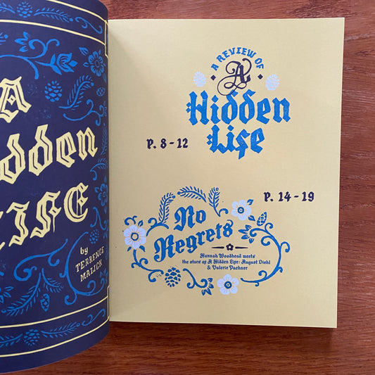 Issue 83 - A Hidden Life
