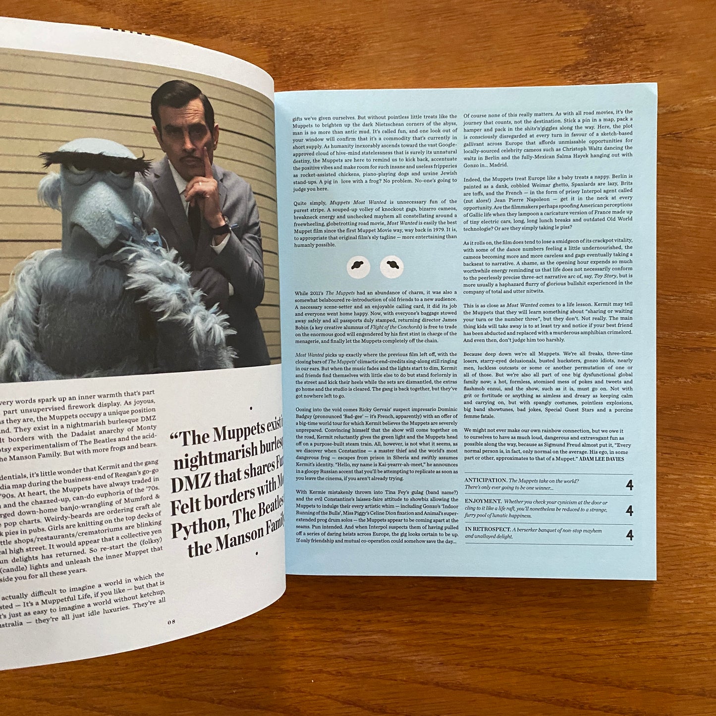 Issue 52 - Muppets Most Wanted