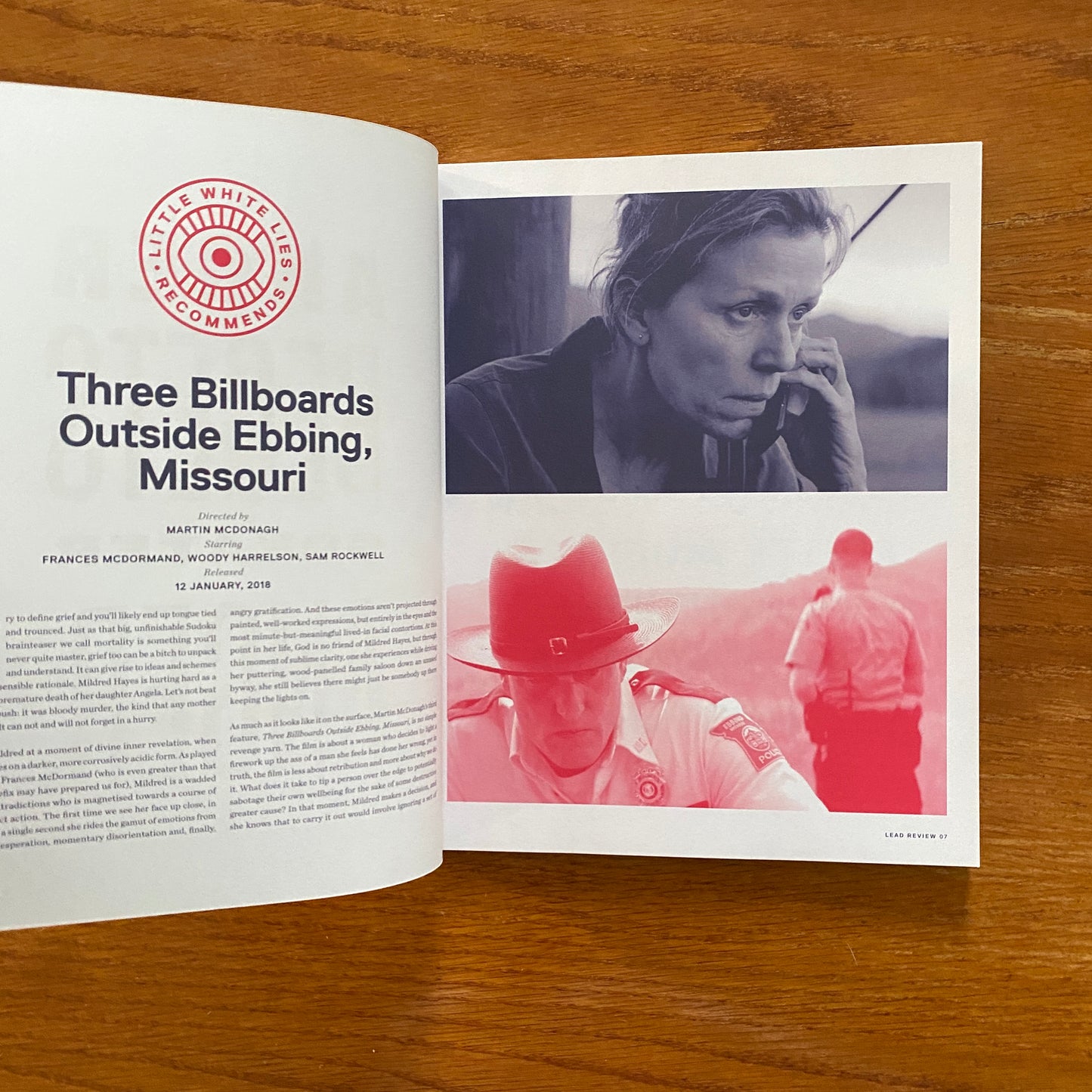 Issue 72 - Three Billboards Outside Ebbing, Missouri